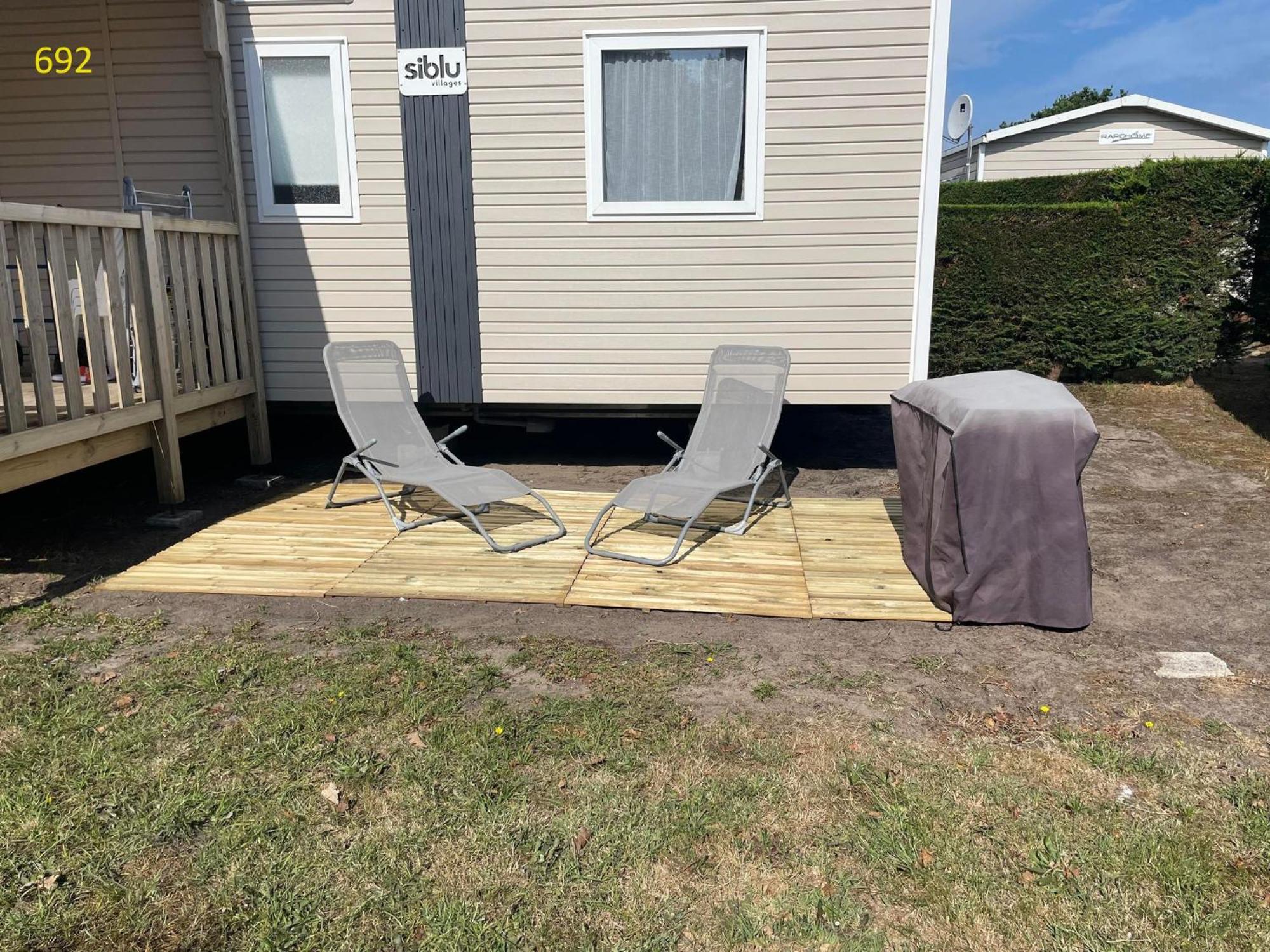 Davorel Mobil Home Les Mathes Eksteriør billede